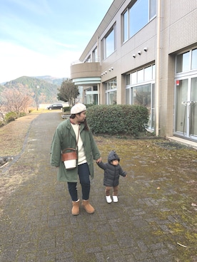 3yamaさん（レディース・160cm）の冬コーディネート