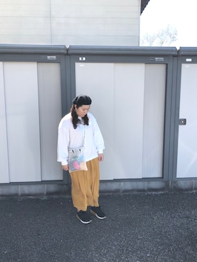 「Accessorize（アクセサライズ）のアイテム」を使った、3yamaさん（レディース・160cm）の春コーディネート