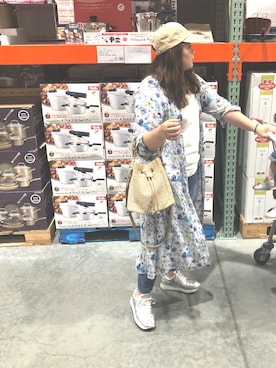 3yamaさん(レディース・160cm)の夏コーディネート