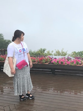 「アイテム（ピアス（両耳用））」を使った、3yamaさん（レディース・160cm）の夏コーディネート