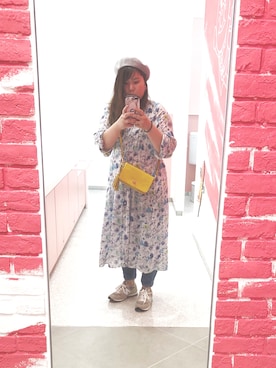 「AKTE（アクテ）のアイテム（アクセサリー）」を使った、3yamaさん（レディース・160cm）の夏コーディネート