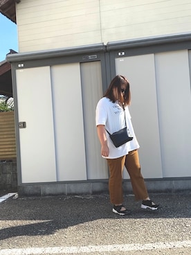 「しまむら」｜3yamaさん（レディース・160cm）の秋コーディネート