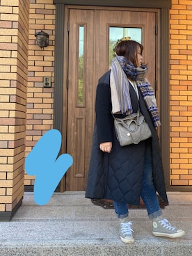3yamaさん（レディース・160cm）の冬コーディネート
