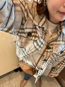 「AKTE（アクテ）のアイテム（アクセサリー）」を使った、3yamaさん（レディース・160cm）の秋コーディネート