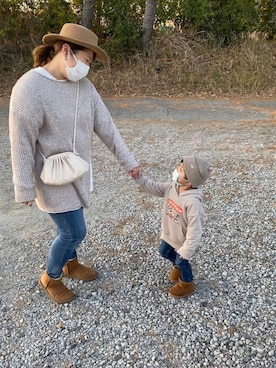 3yamaさん（レディース・160cm）の冬コーディネート