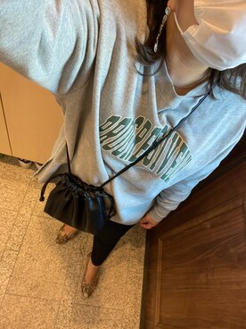 「RIM.ARK（リムアーク）のアイテム（ピアス（両耳用））」を使った、3yamaさん（レディース・160cm）の冬コーディネート