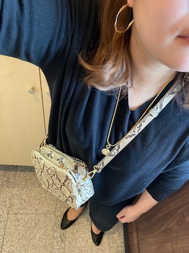 「DURAS（デュラス）のアイテム（アクセサリー）」を使った、3yamaさん（レディース・160cm）の冬コーディネート