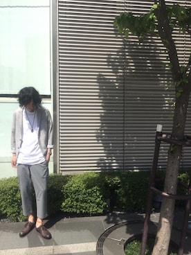 「VOGUISH（ヴォーギッシュ）のアイテム（ジャケット/アウター）」を使った、Morishitaさん（メンズ・174cm）の春コーディネート