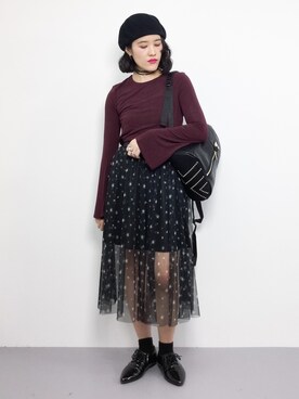 ハマアイさん(レディース・161cm)の冬コーディネート