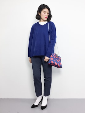 ハマアイさん（レディース・161cm）の冬コーディネート