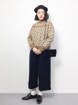 ハマアイさん(レディース・161cm)の冬コーディネート