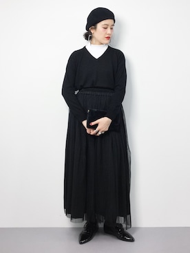 ハマアイさん（レディース・161cm）の冬コーディネート