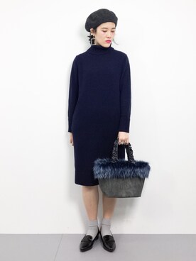 ハマアイさん（レディース・161cm）の冬コーディネート