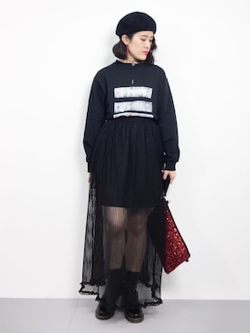 ハマアイさん（レディース・161cm）の冬コーディネート