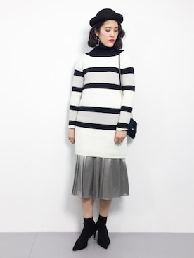 ハマアイさん(レディース・161cm)の冬コーディネート