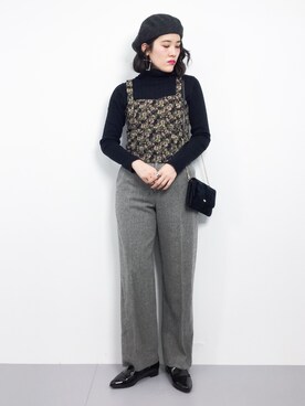 ハマアイさん(レディース・161cm)の冬コーディネート