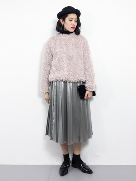 ハマアイさん(レディース・161cm)の冬コーディネート