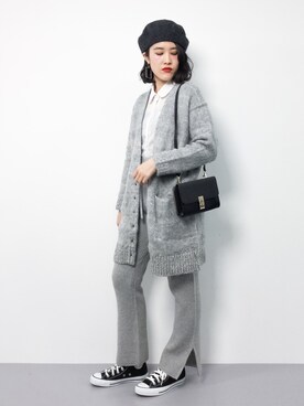 ハマアイさん（レディース・161cm）の冬コーディネート