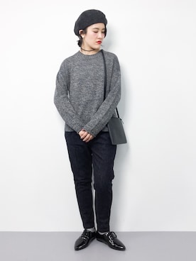 ハマアイさん（レディース・161cm）の冬コーディネート