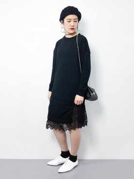 ハマアイさん（レディース・161cm）の冬コーディネート