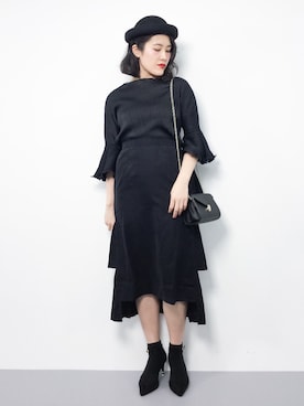 ハマアイさん(レディース・161cm)の冬コーディネート