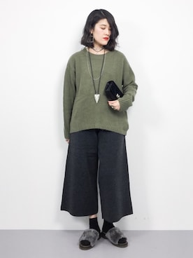 ハマアイさん(レディース・161cm)の冬コーディネート