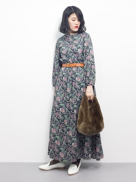 ハマアイさん(レディース・161cm)の冬コーディネート