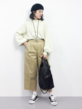 ハマアイさん（レディース・161cm）の冬コーディネート