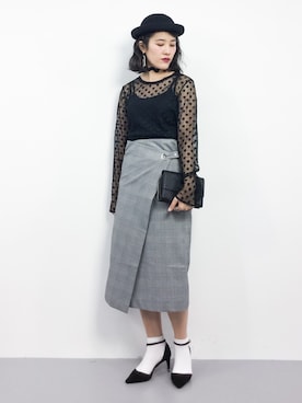 ハマアイさん（レディース・161cm）の冬コーディネート