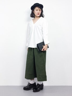 ハマアイさん（レディース・161cm）の冬コーディネート