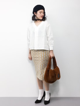 ハマアイさん（レディース・161cm）の冬コーディネート