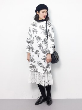 ハマアイさん（レディース・161cm）の冬コーディネート