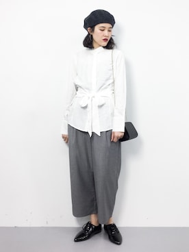ハマアイさん(レディース・161cm)の冬コーディネート