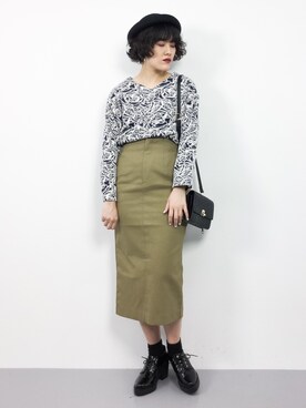 ハマアイさん（レディース・161cm）の冬コーディネート