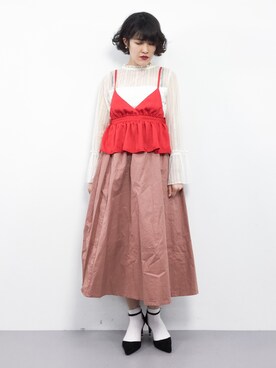 ハマアイさん(レディース・161cm)の春コーディネート