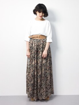 ハマアイさん（レディース・161cm）の春コーディネート