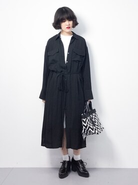 「Eldia'lu（エルディアル）のアイテム」を使った、ハマアイさん（レディース・161cm）の春コーディネート