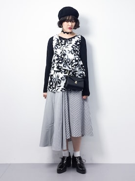 ハマアイさん(レディース・161cm)の春コーディネート