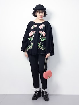 ハマアイさん（レディース・161cm）の春コーディネート