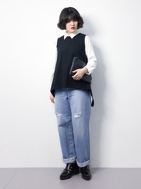 ハマアイさん（レディース・161cm）の春コーディネート