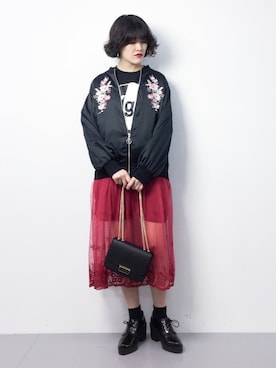 ハマアイさん（レディース・161cm）の春コーディネート