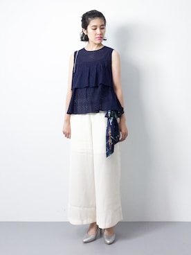 ハマアイさん(レディース・161cm)の春コーディネート