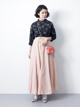 ハマアイさん（レディース・161cm）の春コーディネート