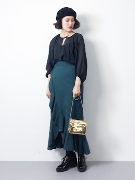 ハマアイさん（レディース・161cm）の春コーディネート