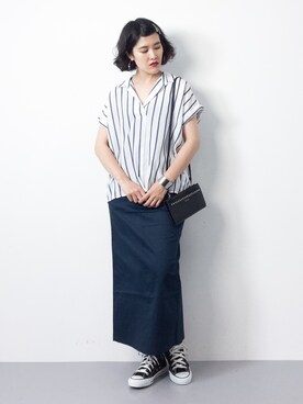 ハマアイさん（レディース・161cm）の春コーディネート