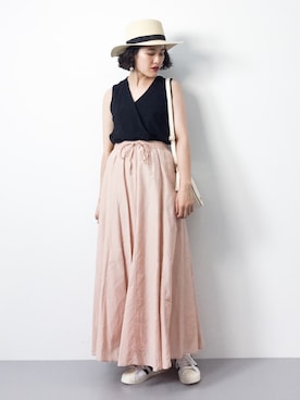 ハマアイさん（レディース・161cm）の春コーディネート