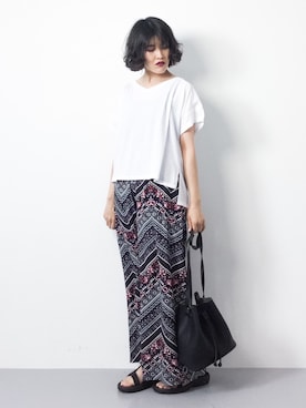 ハマアイさん（レディース・161cm）の春コーディネート