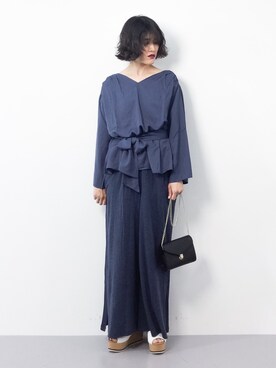 ハマアイさん（レディース・161cm）の春コーディネート