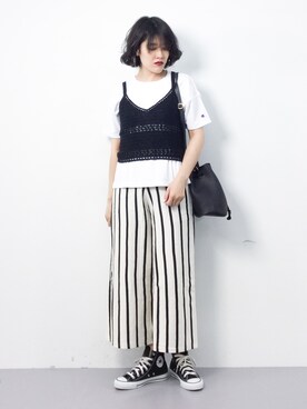 ハマアイさん（レディース・161cm）の春コーディネート