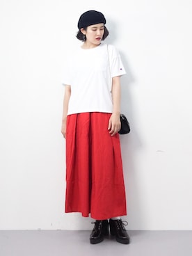 ハマアイさん（レディース・161cm）の春コーディネート